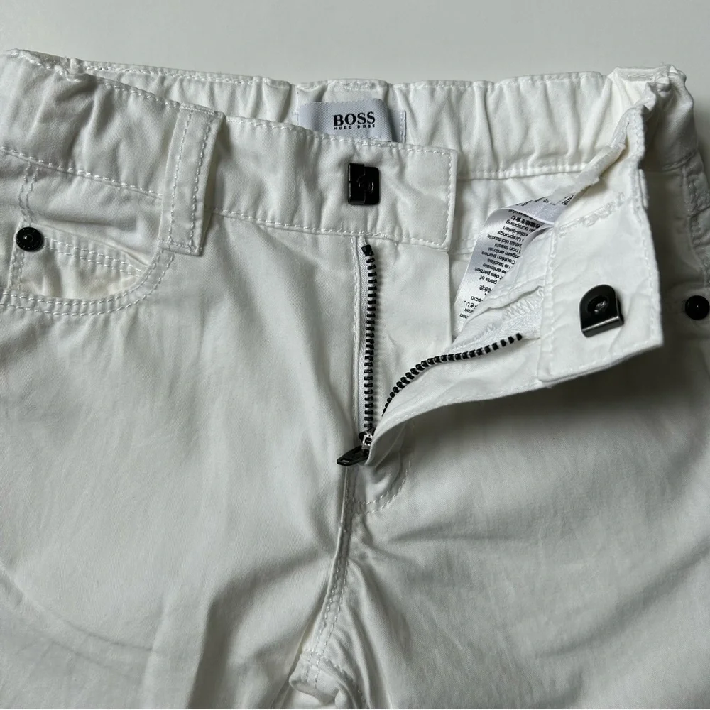 Hugo Boss Baby White Pants, Size 9 Months